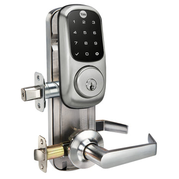 Accentra YRC226 Assure Touchscreen Interconnected Lock, Satin Nickel